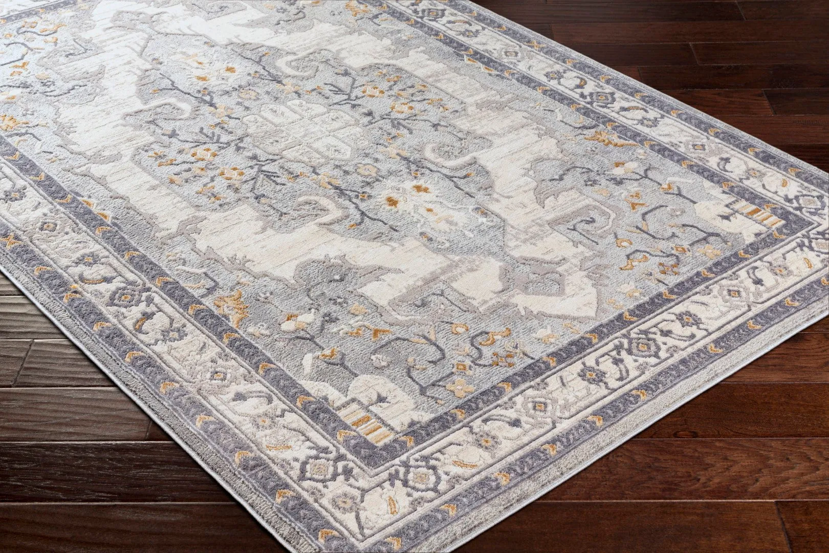 Alamo Collection Area Rug - Stylish Machine Woven Design for High Traffic Spaces, Easy Care & Comfort