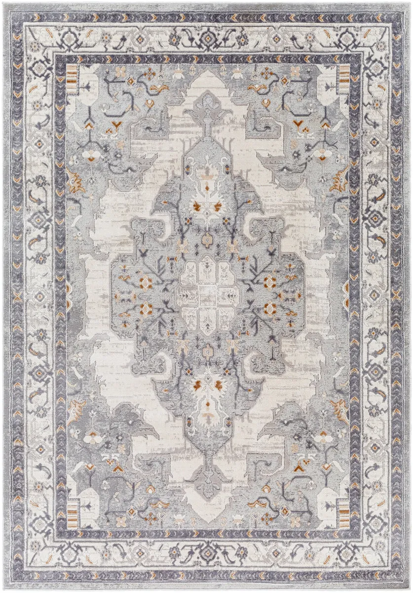 Alamo Collection Area Rug - Stylish Machine Woven Design for High Traffic Spaces, Easy Care & Comfort