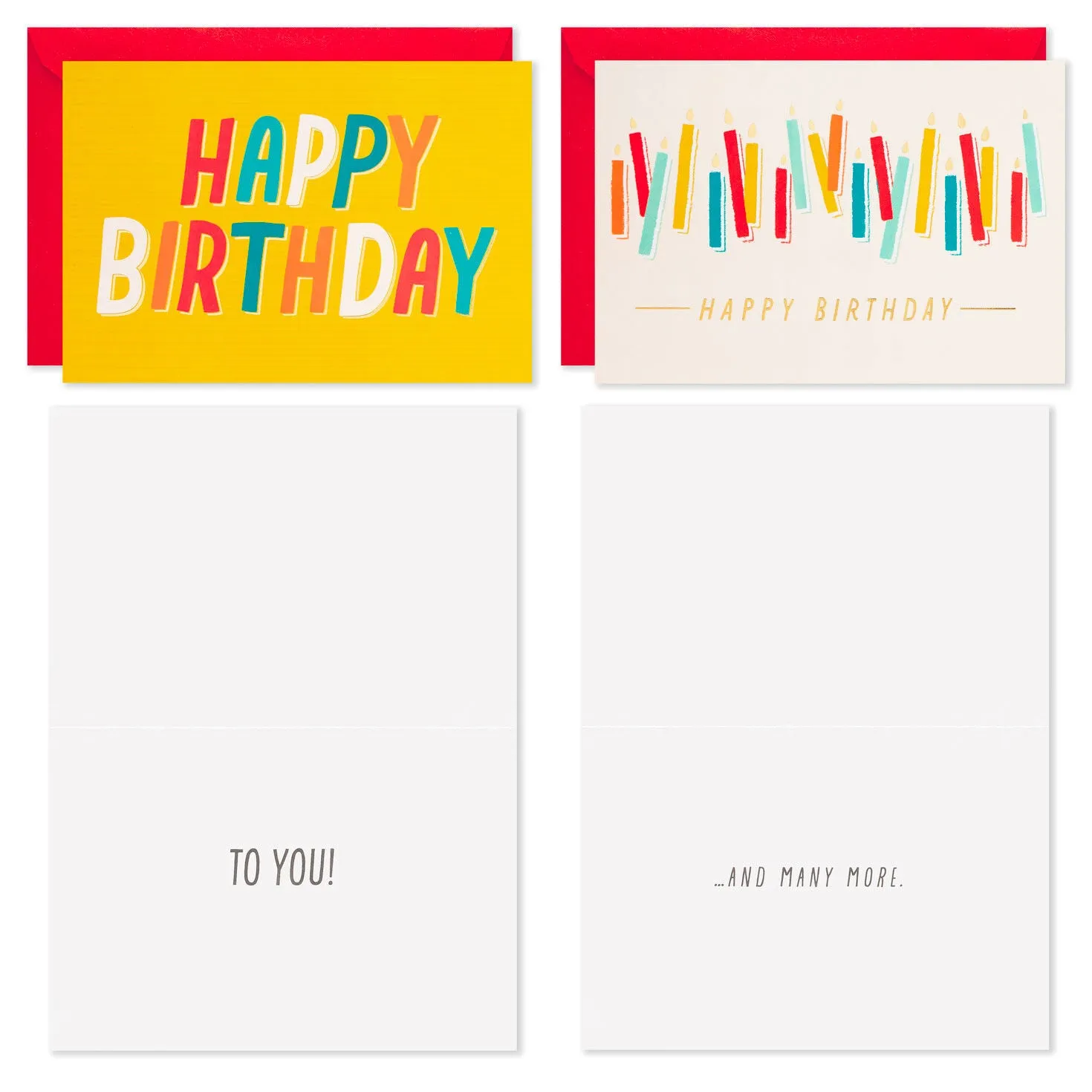 Assorted Bright and Cheery Boxed Birthday Cards