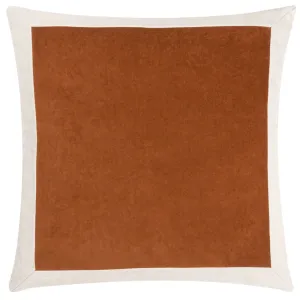 Auden Linen Velvet Cushion Pecan
