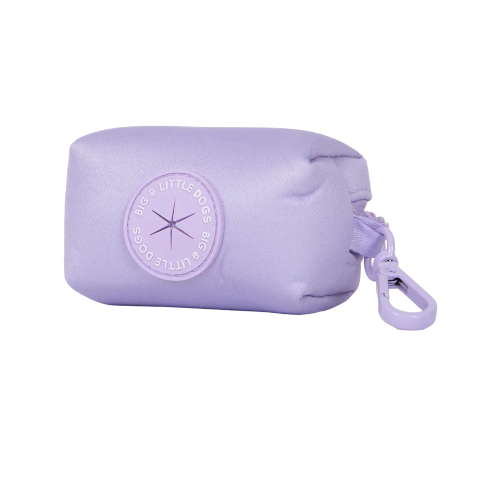 Big & Little Dogs Poop Bag Holder - Purple