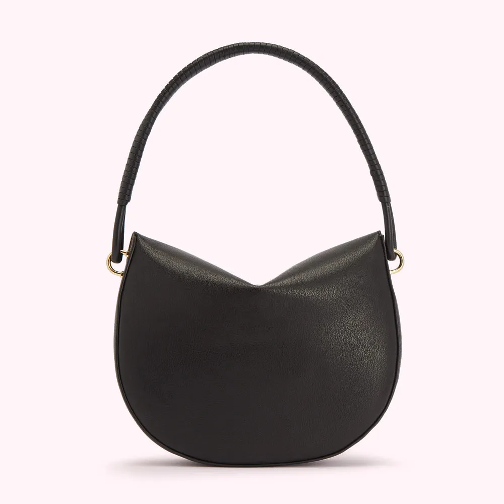 BLACK MEI SHOULDER BAG