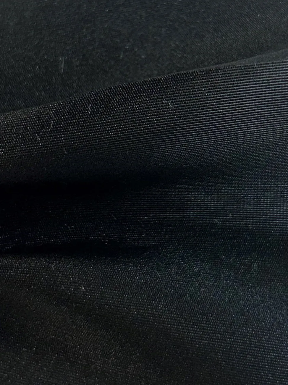 Black Polyester Taffeta - Waltz