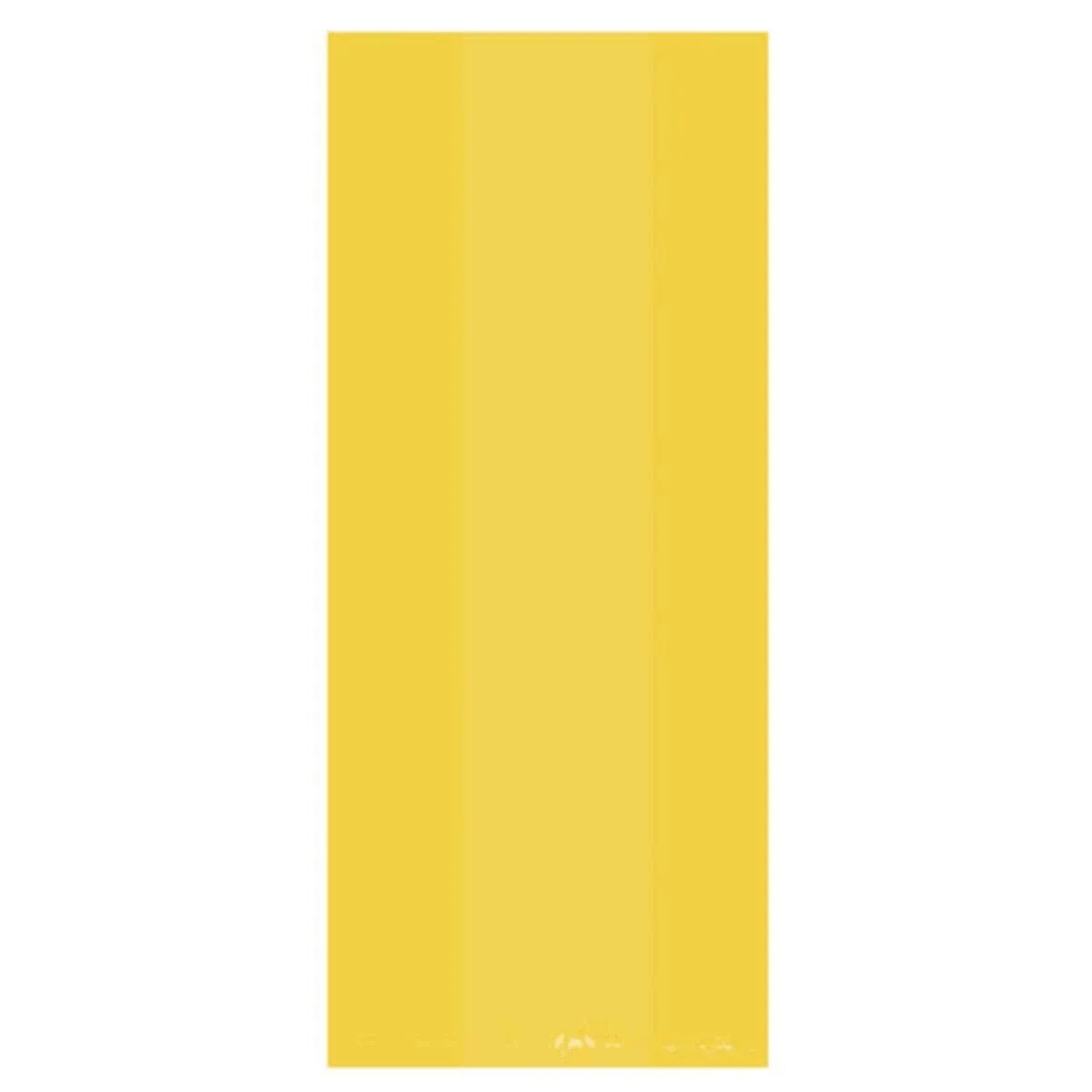 Cello Bags - Yellow 9.5 x 4 x 2.25 in. 25/pkg
