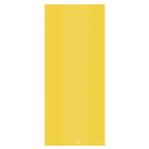 Cello Bags - Yellow 9.5 x 4 x 2.25 in. 25/pkg