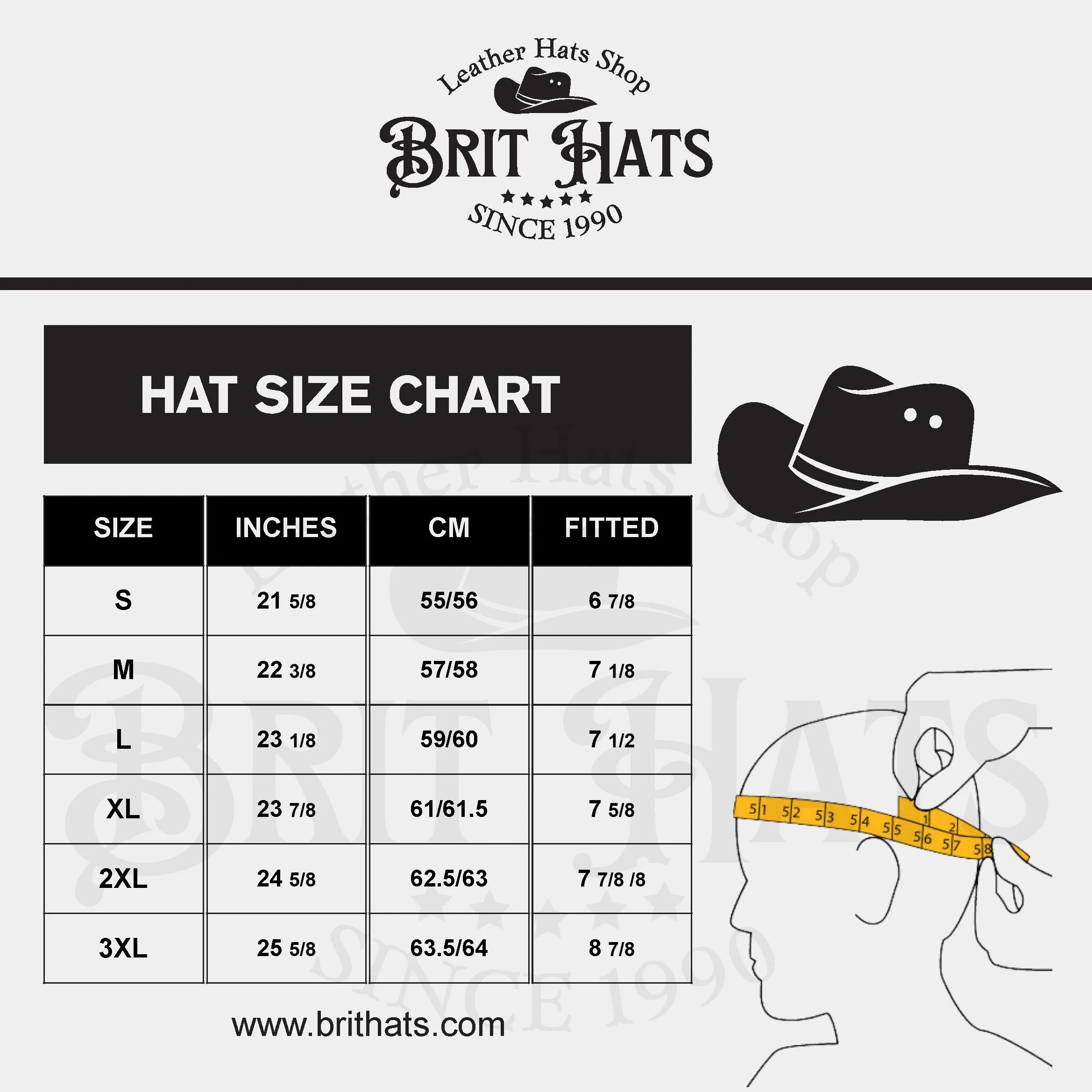 Classic Cowhide Cowboy Leather Top Hat