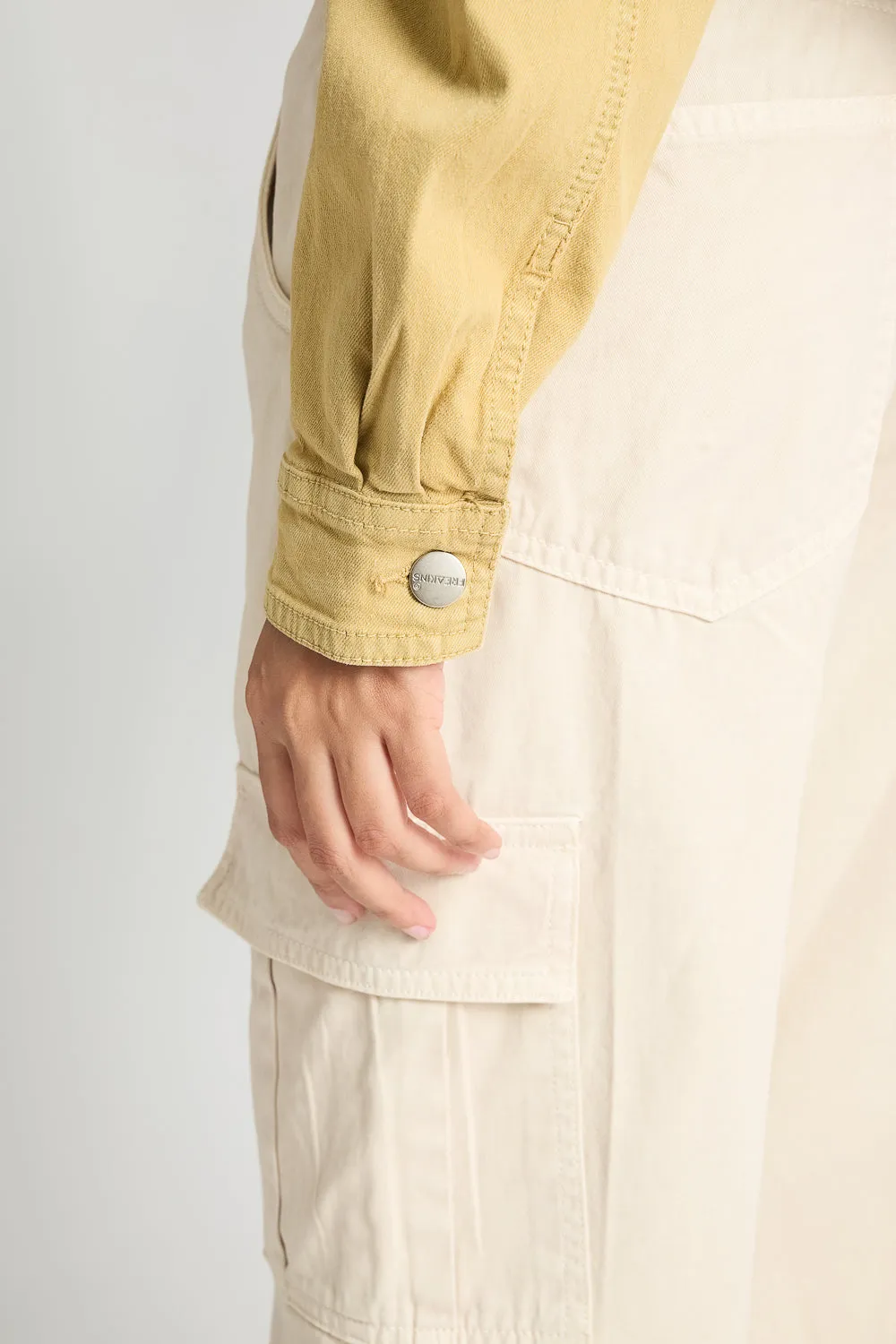 Earthy Hem Denim Jacket