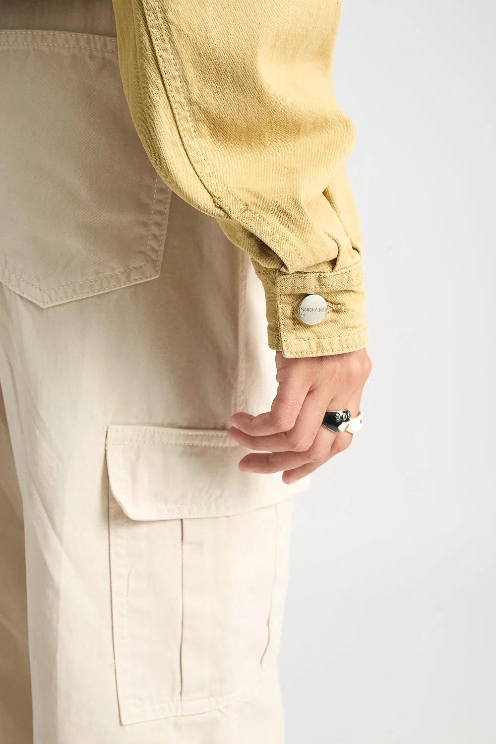 Earthy Hem Denim Jacket