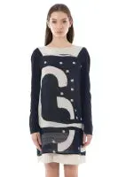 Elisa Cavaletti St Logato Dress - Blue Print