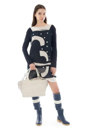 Elisa Cavaletti St Logato Dress - Blue Print