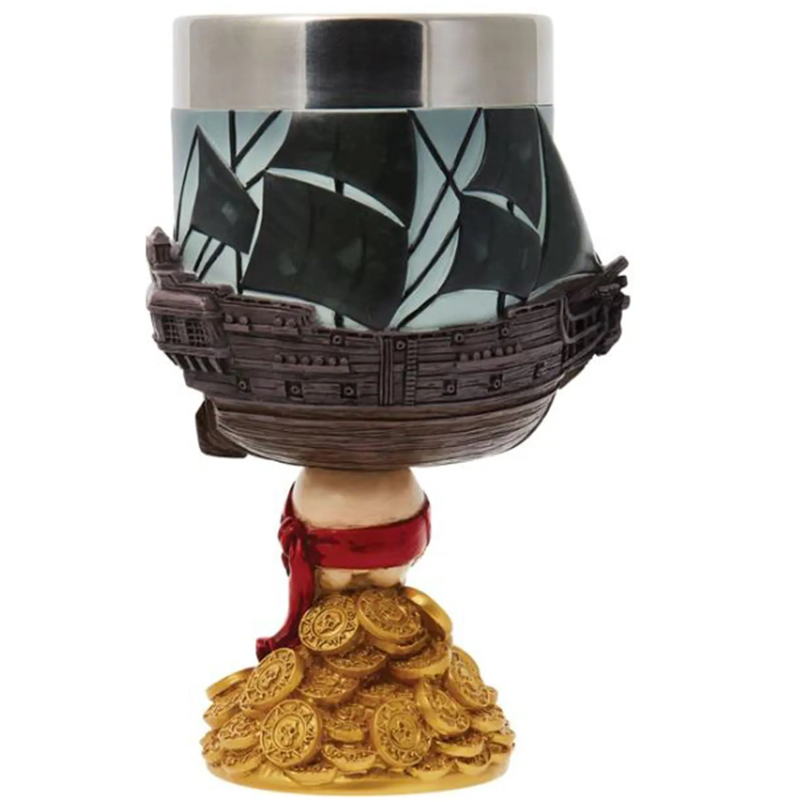 Enesco Disney Showcase Pirates Of The Caribbean Goblet Decorative Figurine 6014854