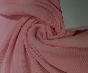 Georgette Pleated fabric 44"~wide