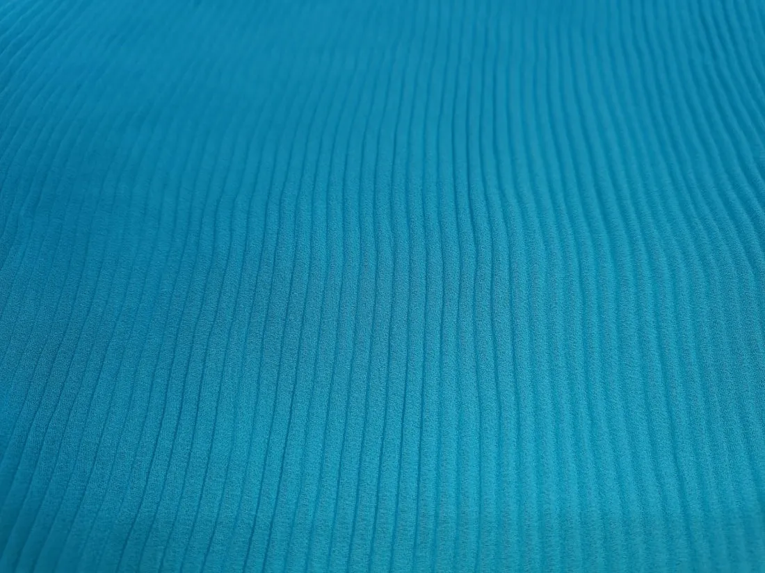 Georgette Pleated fabric 44"~wide