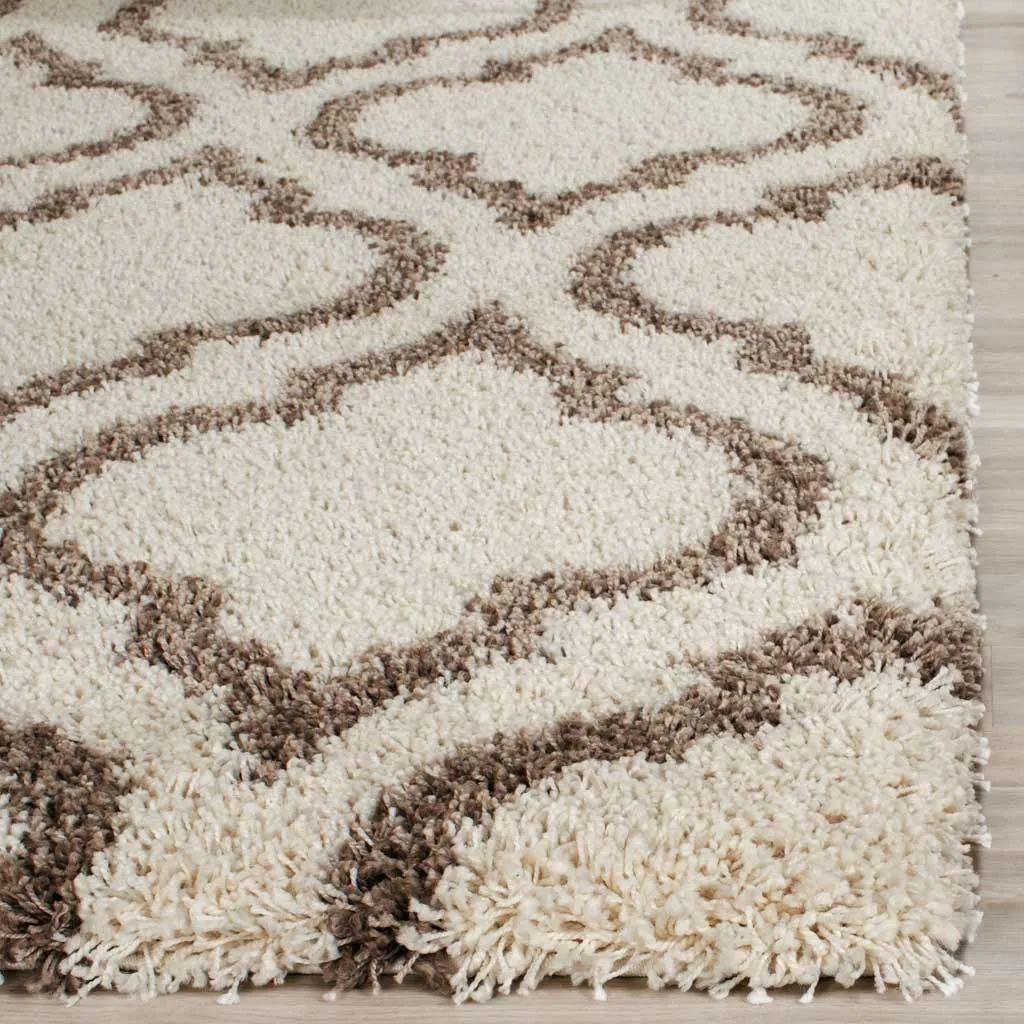 Hudson Shag Moroccan Ivory/Beige Area Rug