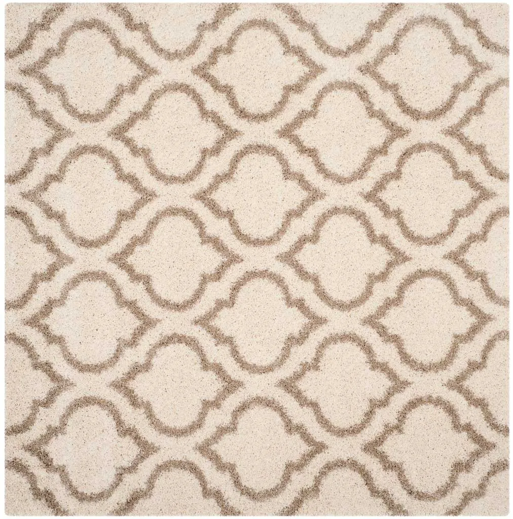 Hudson Shag Moroccan Ivory/Beige Area Rug