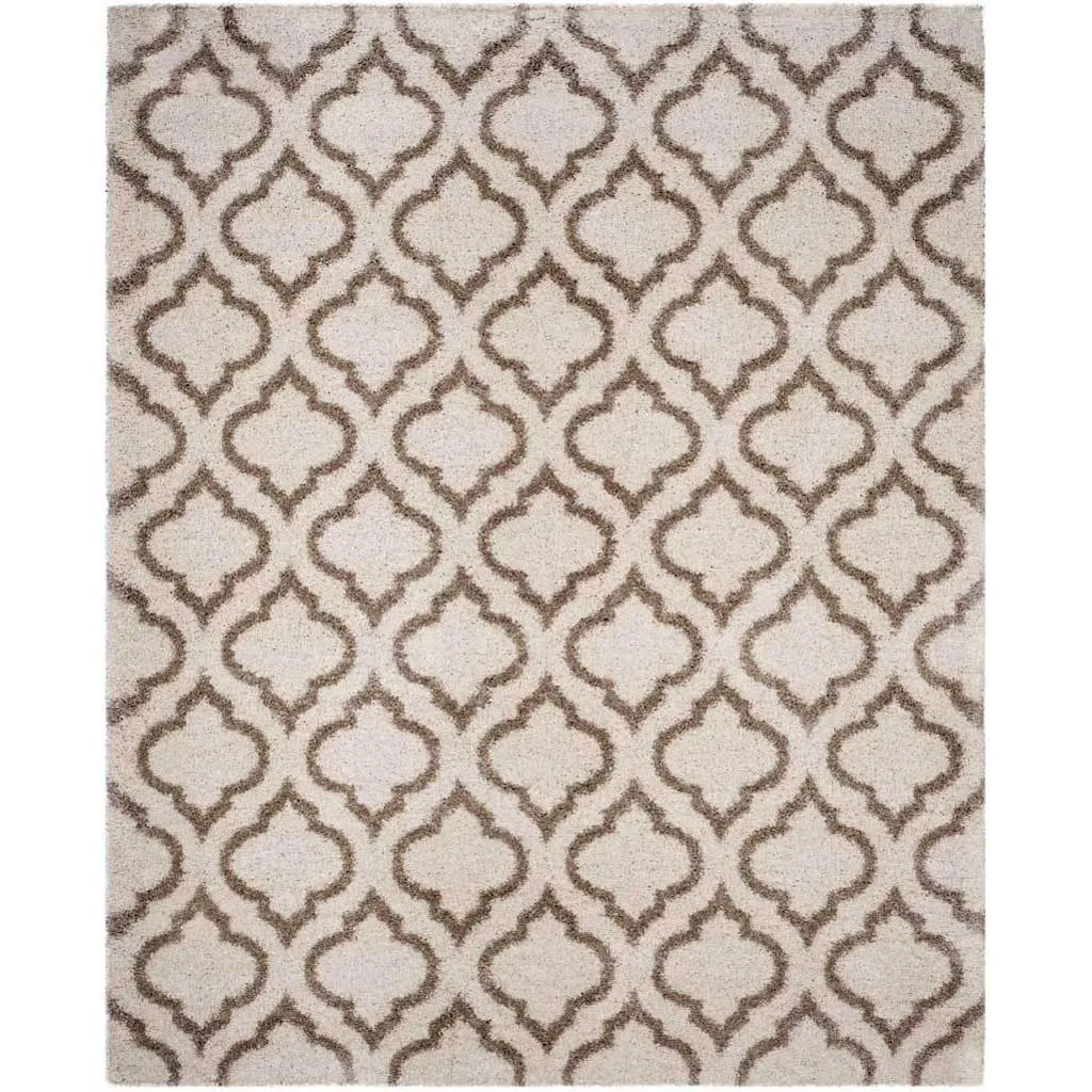 Hudson Shag Moroccan Ivory/Beige Area Rug