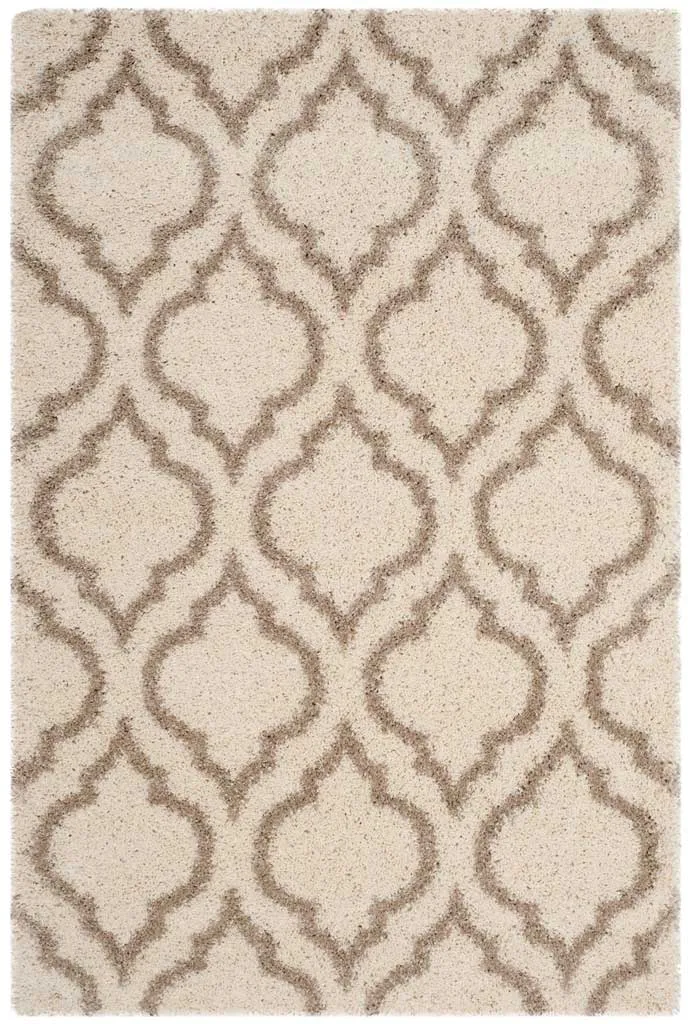 Hudson Shag Moroccan Ivory/Beige Area Rug
