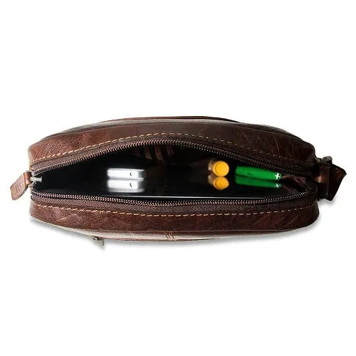 Jack Georges Voyager Slim Zippered Crossbody
