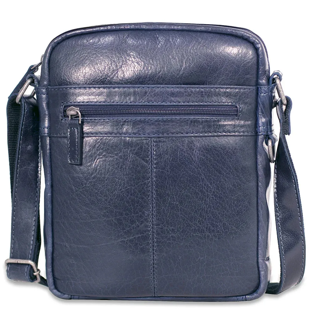 Jack Georges Voyager Slim Zippered Crossbody