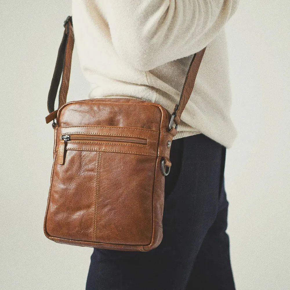Jack Georges Voyager Slim Zippered Crossbody