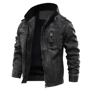 Krumb - Durable and Stylish Premium Leather Jacket for Men