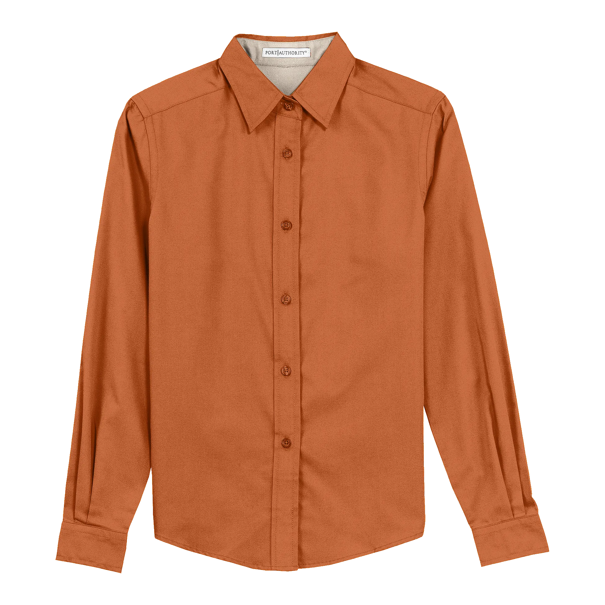 L608 Ladies Long Sleeve Easy Care Shirt