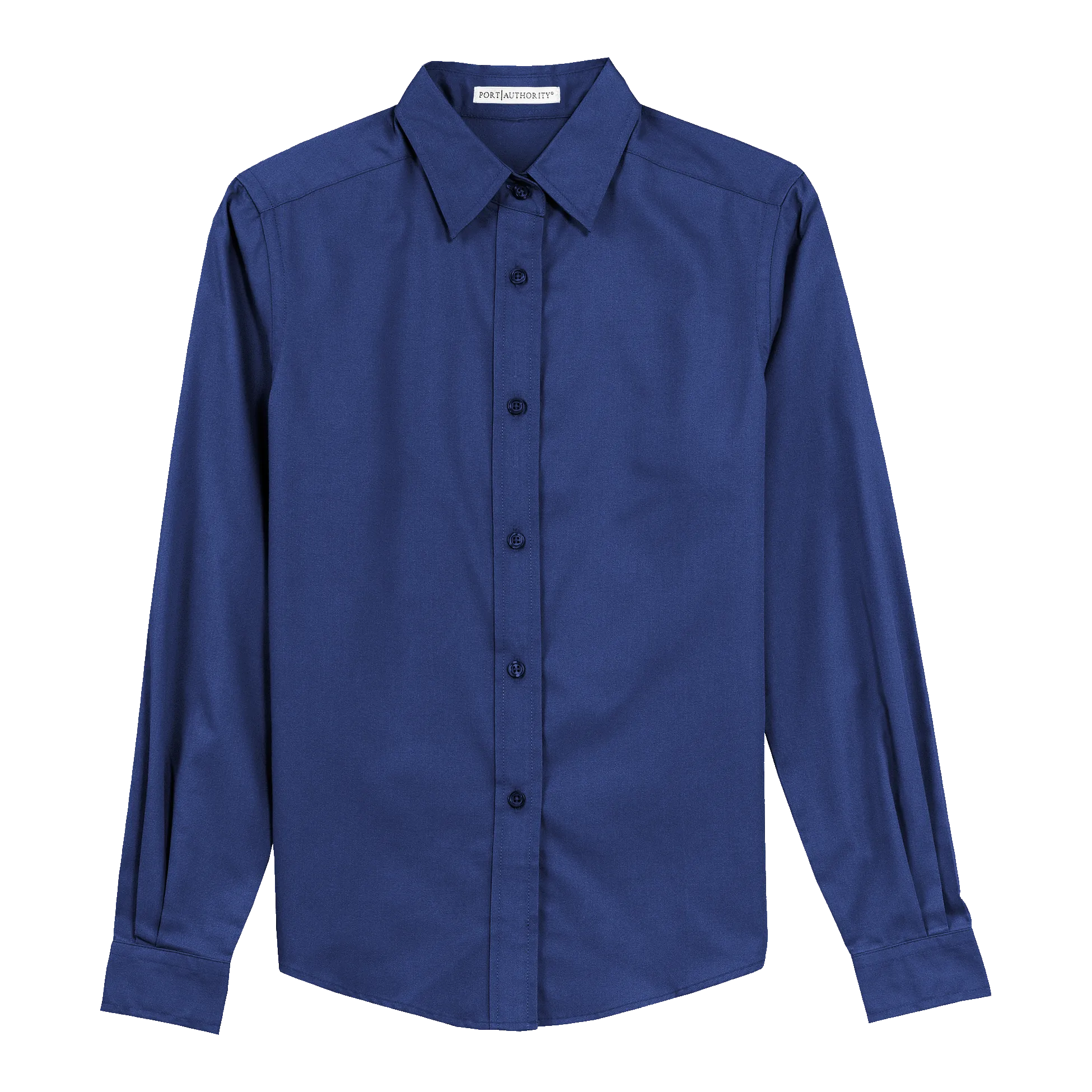 L608 Ladies Long Sleeve Easy Care Shirt