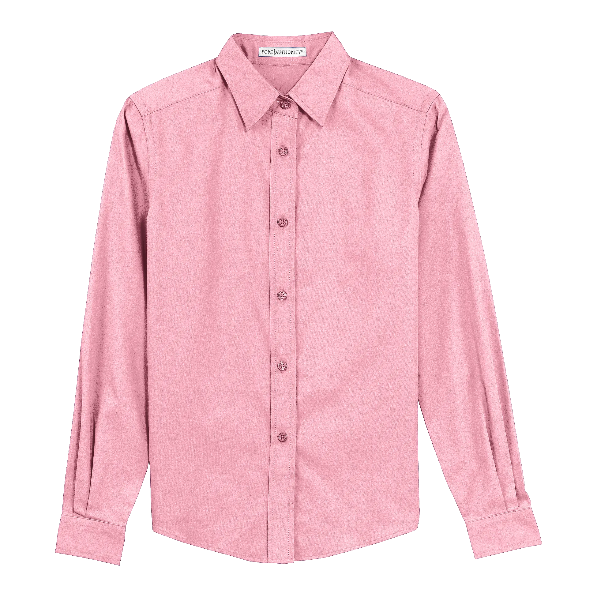 L608 Ladies Long Sleeve Easy Care Shirt