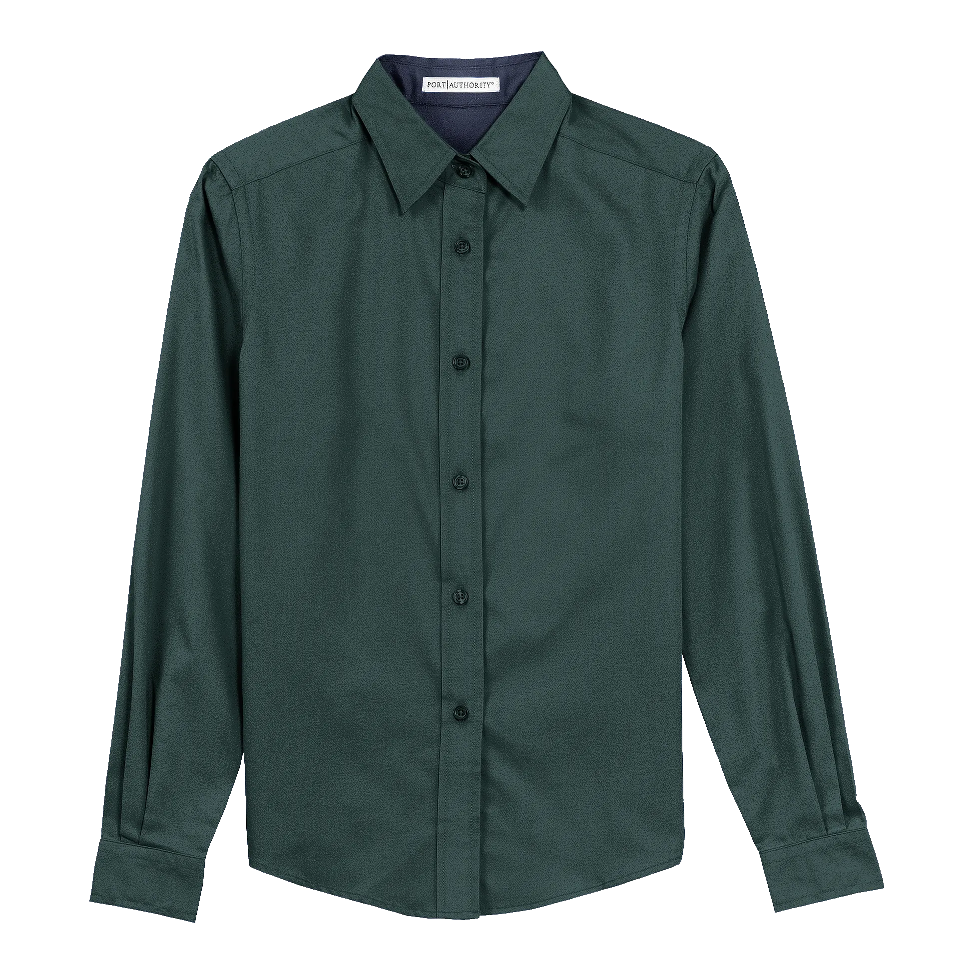 L608 Ladies Long Sleeve Easy Care Shirt
