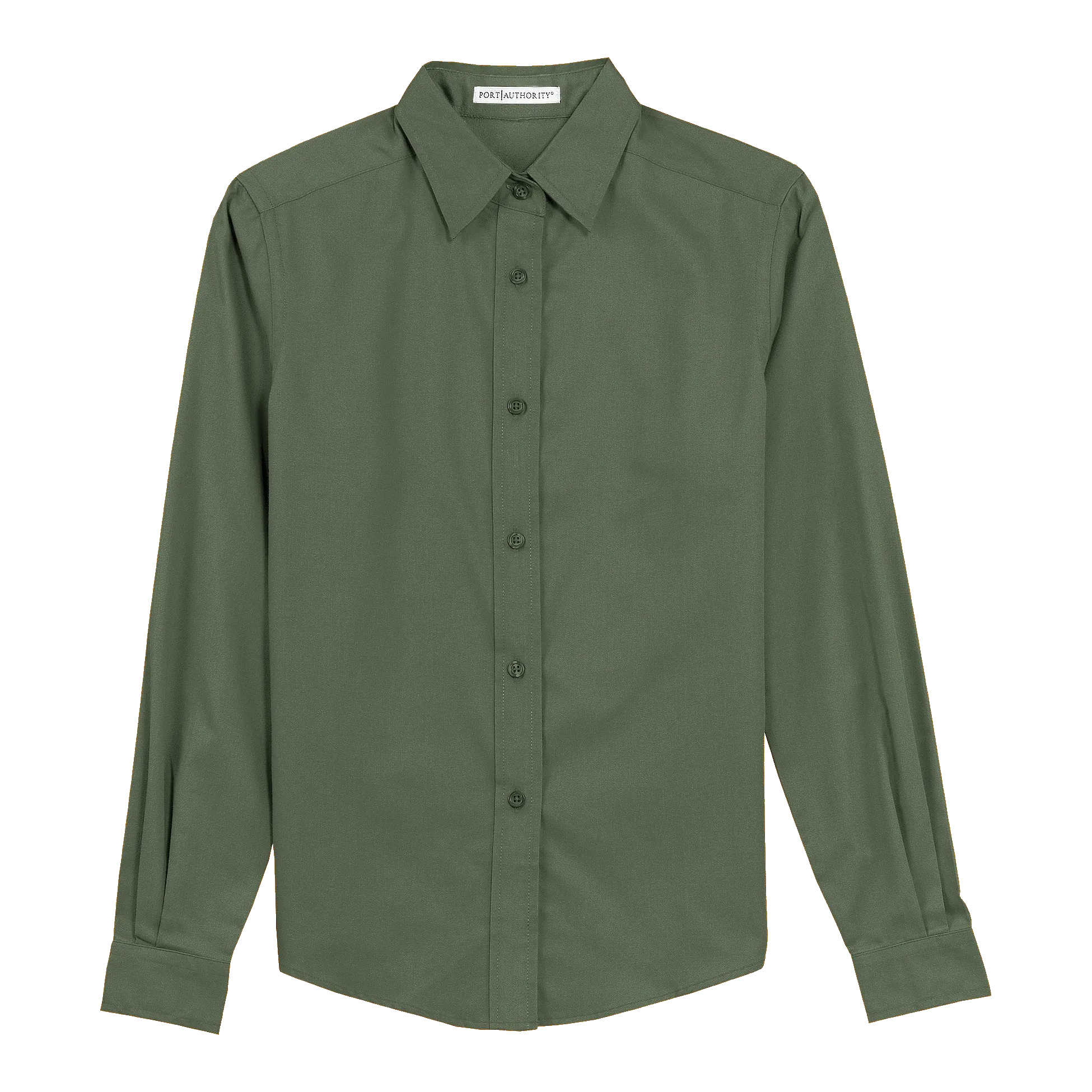 L608 Ladies Long Sleeve Easy Care Shirt