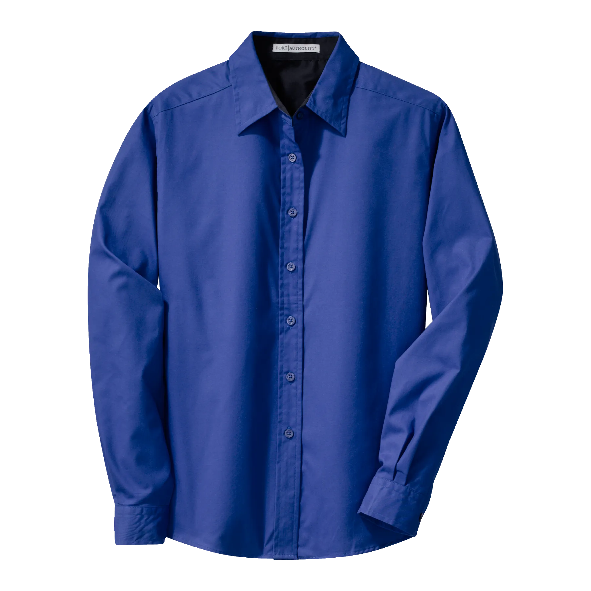 L608 Ladies Long Sleeve Easy Care Shirt