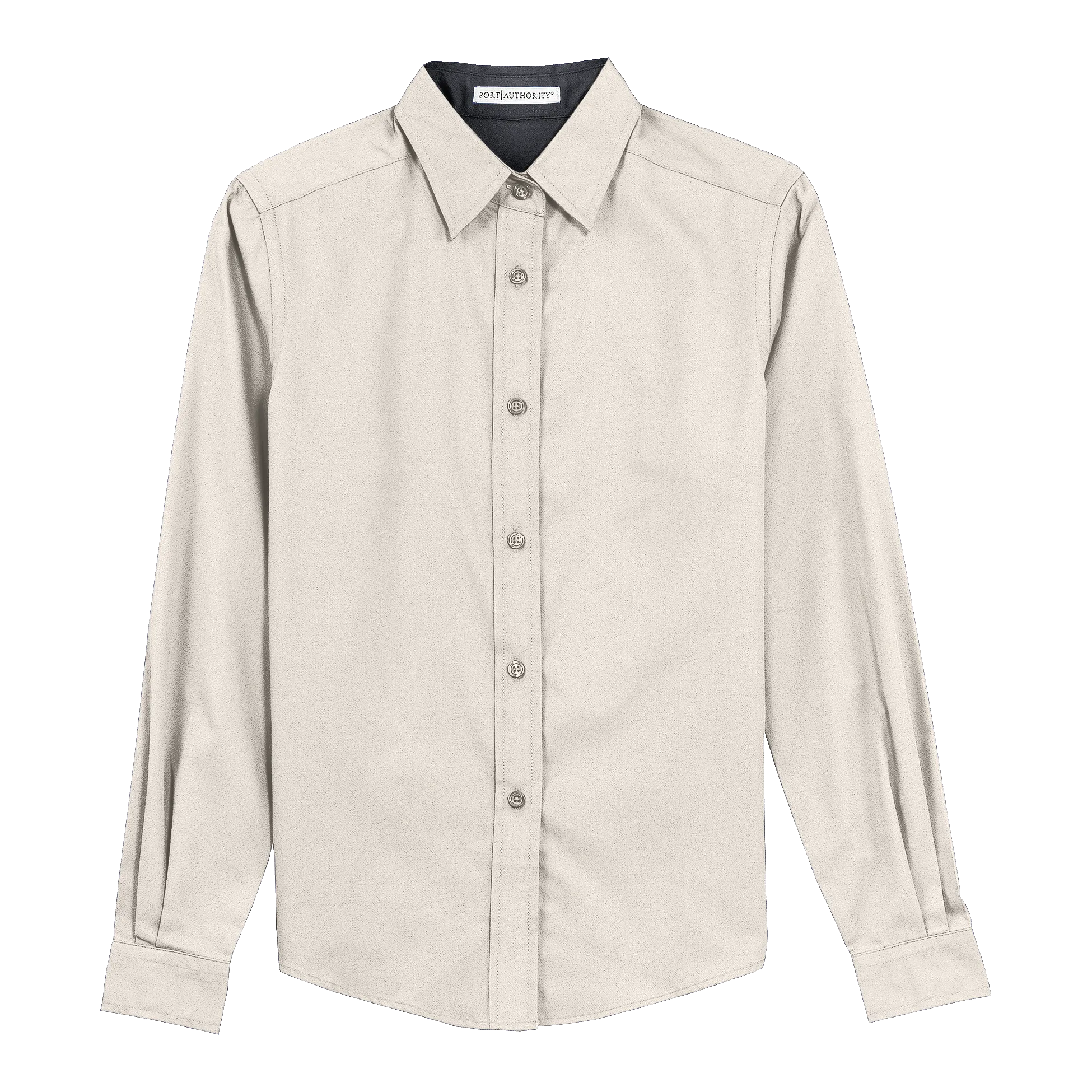 L608 Ladies Long Sleeve Easy Care Shirt