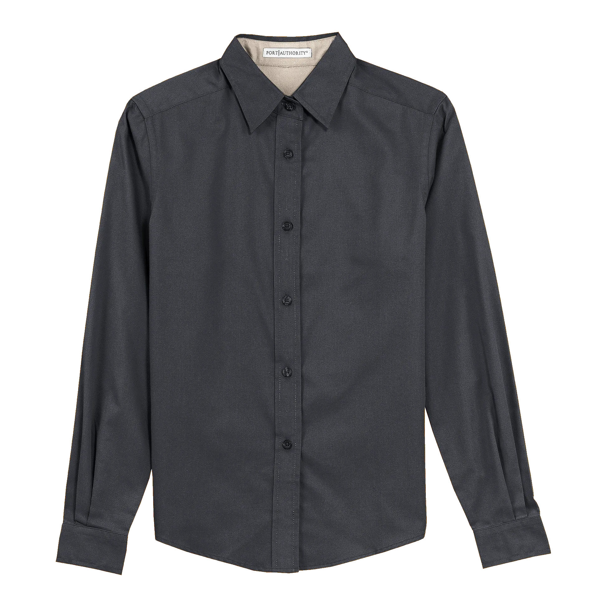 L608 Ladies Long Sleeve Easy Care Shirt