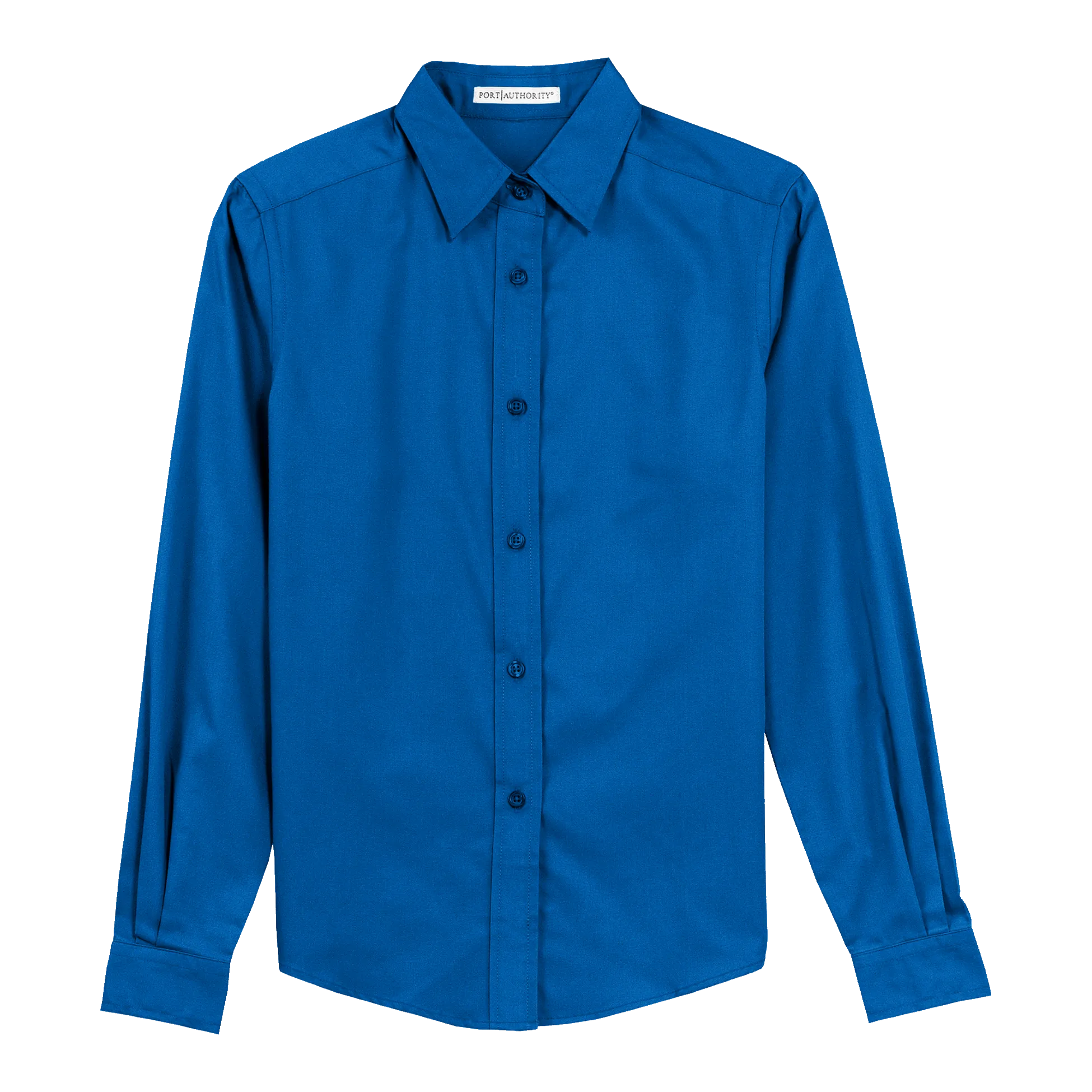L608 Ladies Long Sleeve Easy Care Shirt