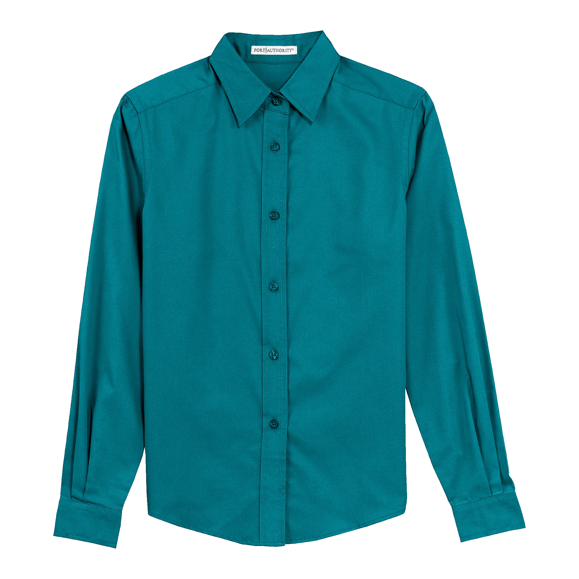 L608 Ladies Long Sleeve Easy Care Shirt