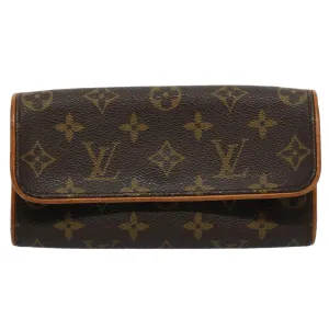 Louis Vuitton Twin  Canvas Clutch Bag ()
