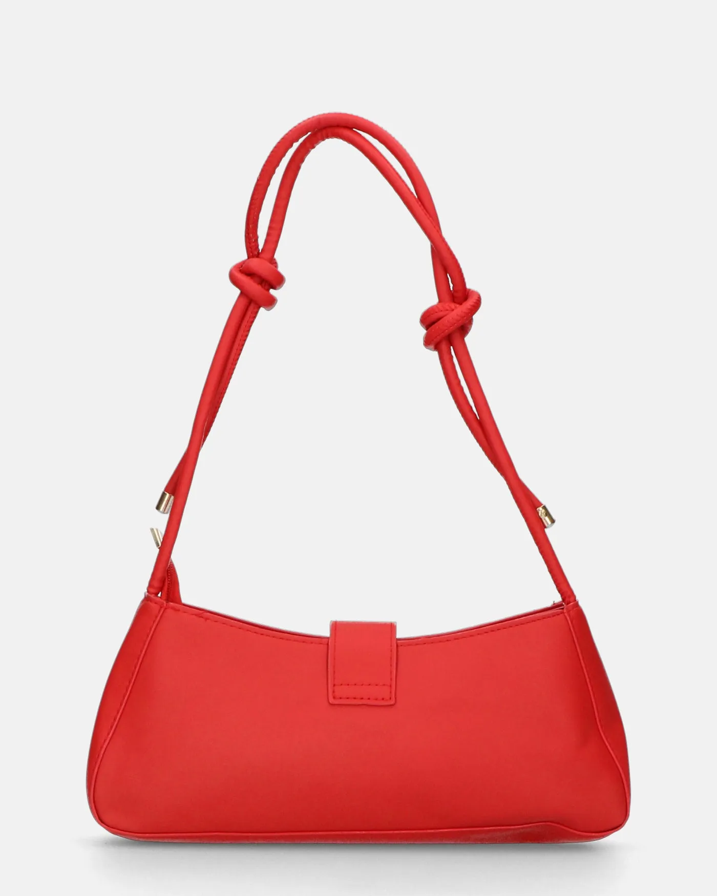 LUKA - borsetta rossa con chiusura magnetica e tracolla regolabile