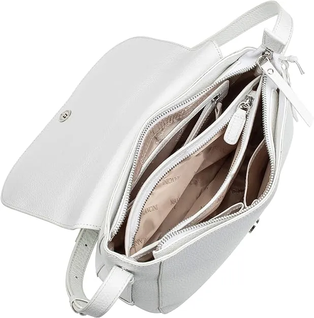Mancini Pebbled Amy Crossbody bag