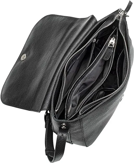 Mancini Pebbled Amy Crossbody bag
