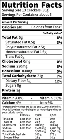 Mary's Gone Crackers Original Organic Crackers - Snack Pack