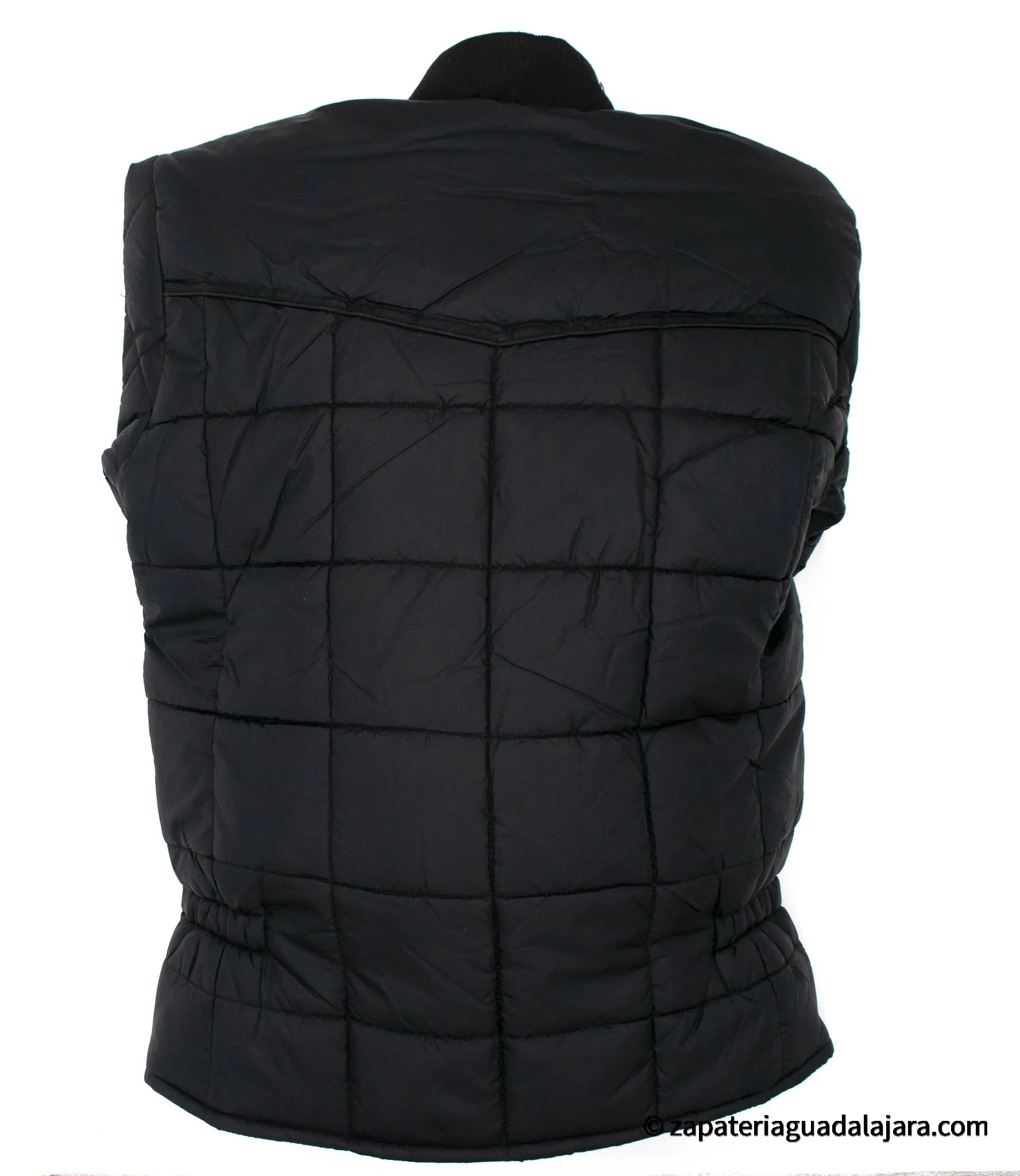 MEN POLYESTER VAQUERO JACKET BLACK