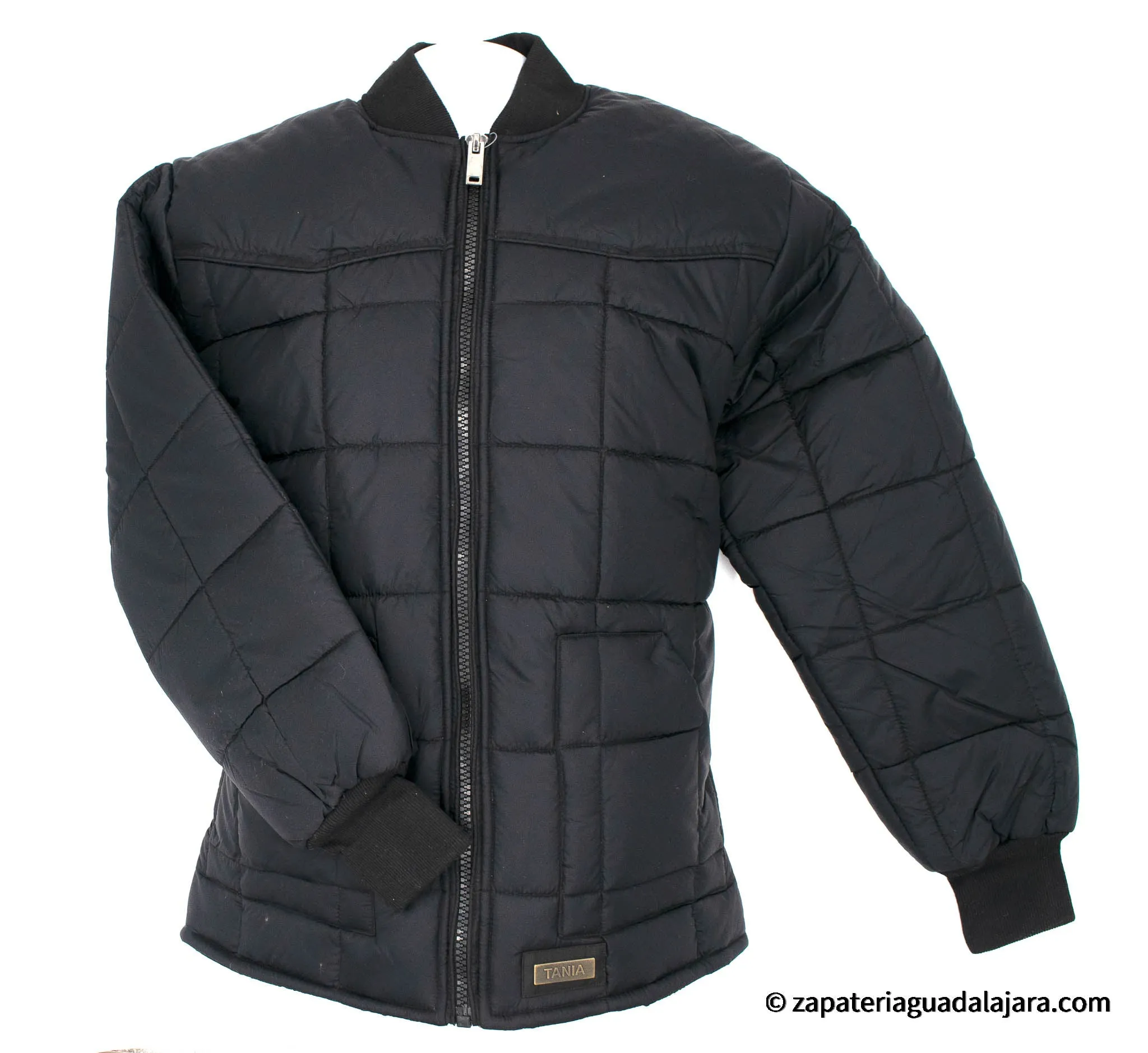 MEN POLYESTER VAQUERO JACKET BLACK