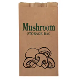 Mushroom Brown Paper Bags - 500 per pack