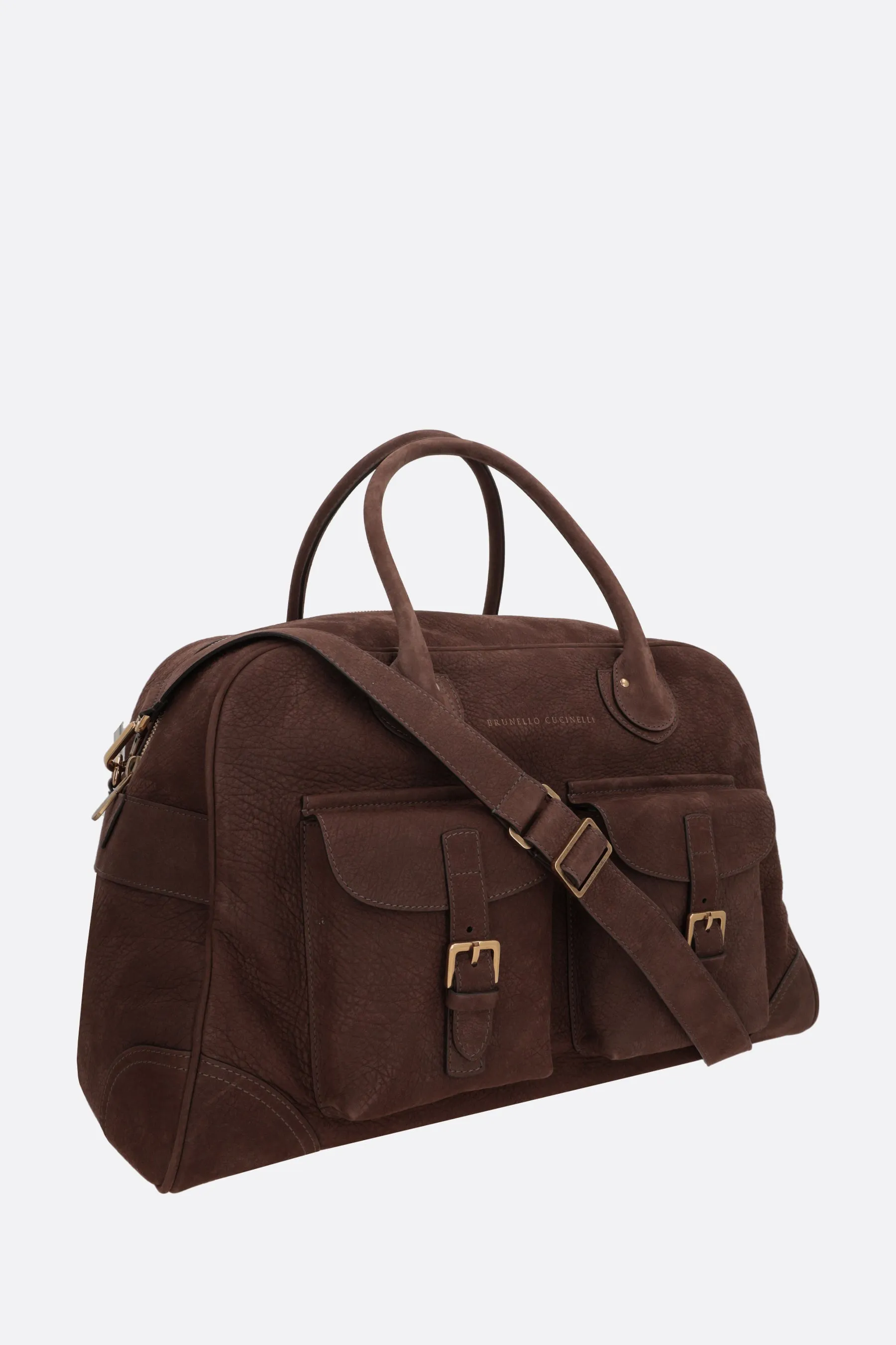 Nabuk Leather Weekend Bag