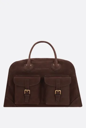 Nabuk Leather Weekend Bag