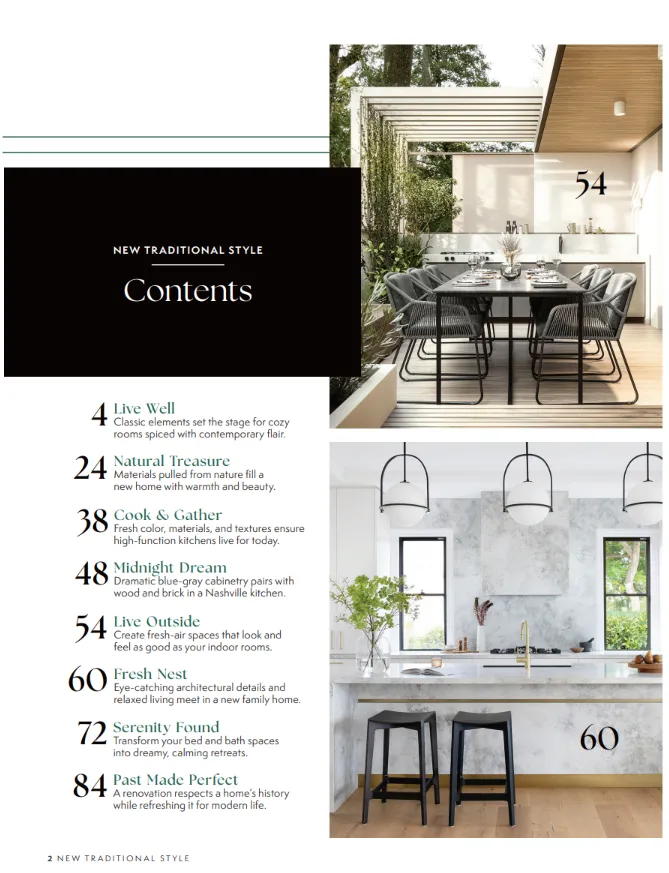 New Traditional Style - 100  Ideas For Luxury, Timeless Looks For Modern Living, Fresh Twists On Classic Beauty, Relaxed & Refined Spaces Inspired By Nature, Cozy Room With Contemporary Flairs & More!