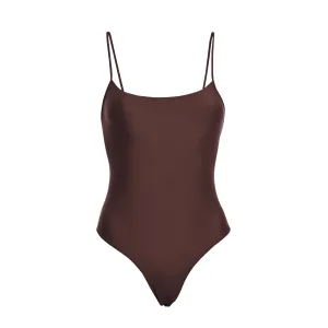 Niki One Piece Chocolate Brown