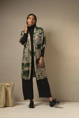 One Hundred Stars Acer Stone Midi Kimono