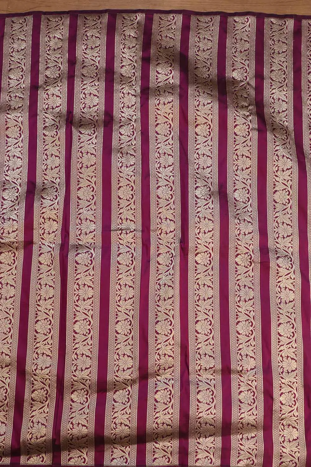 Opulent Purple Banarasi Pure Katan Silk Lehenga Set
