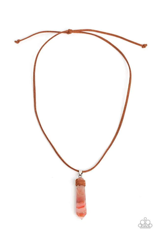 Paparazzi Necklace ~ Holistic Harmony - Orange